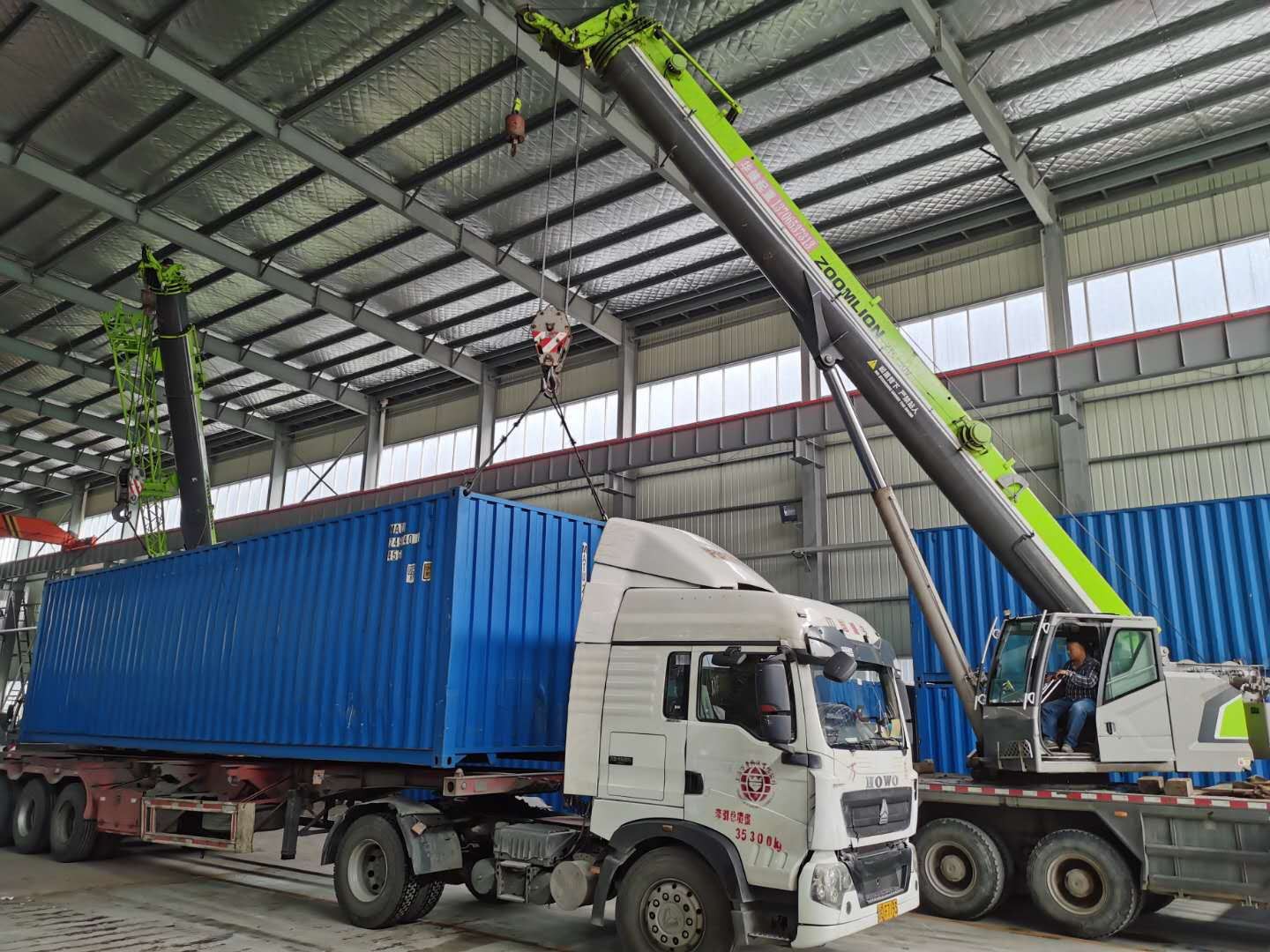 Packing And Shipping Of Washing Powder Equipment